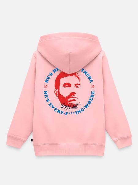Ted Lasso Logo Und Schriftzug Mit Roy Kent - Kinder Premium Organic Hoodie - Rosa