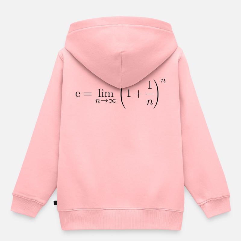 Le numéro d'Euler - Sweat Premium à capuche enfant bio - rose