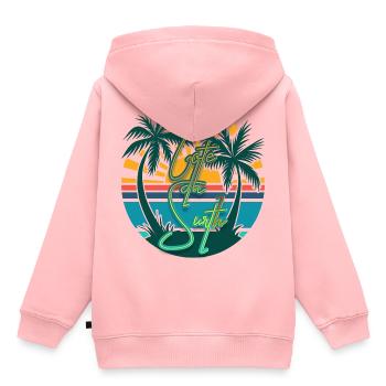 Cote da Suerth - der Name sagt schon alles - Kinder Premium Organic Hoodie - Rosa - Hinten - AI Model Kid Female (0cm)