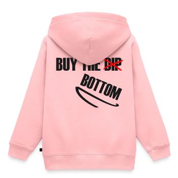 Crypto Exchange Invest Prix d’échange des investisseurs - Sweat Premium à capuche enfant bio - rose - Dos - AI Model Kid Female (0cm)