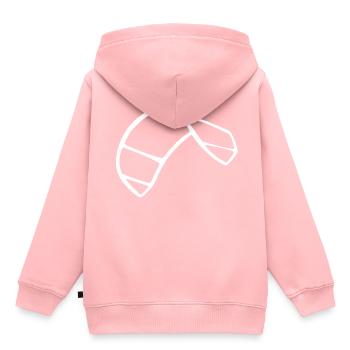 kite - Kids Premium Organic Hoodie - rose - Back - AI Model Kid Female (0cm)
