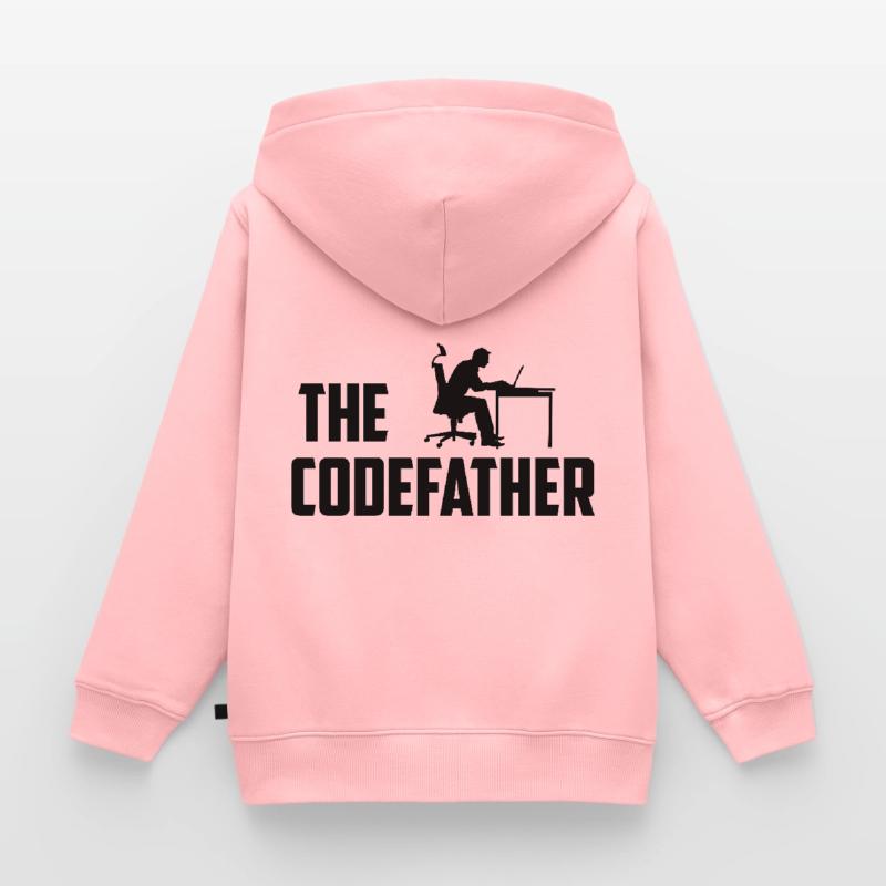 The Codefather Programmer Coder Developer Software Kinder Premium Organic Hoodie