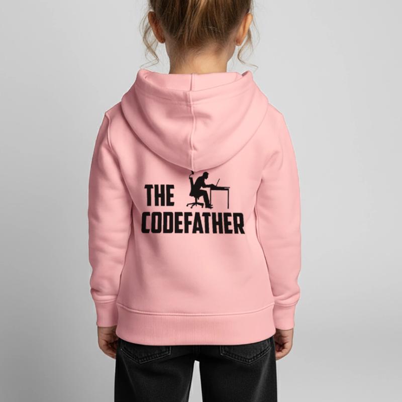 The Codefather Programmer Coder Developer Software Kinder Premium Organic Hoodie