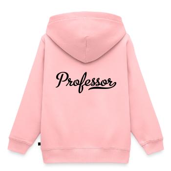professeur métroscript - Sweat Premium à capuche enfant bio - rose - Dos - AI Model Kid Female (0cm)