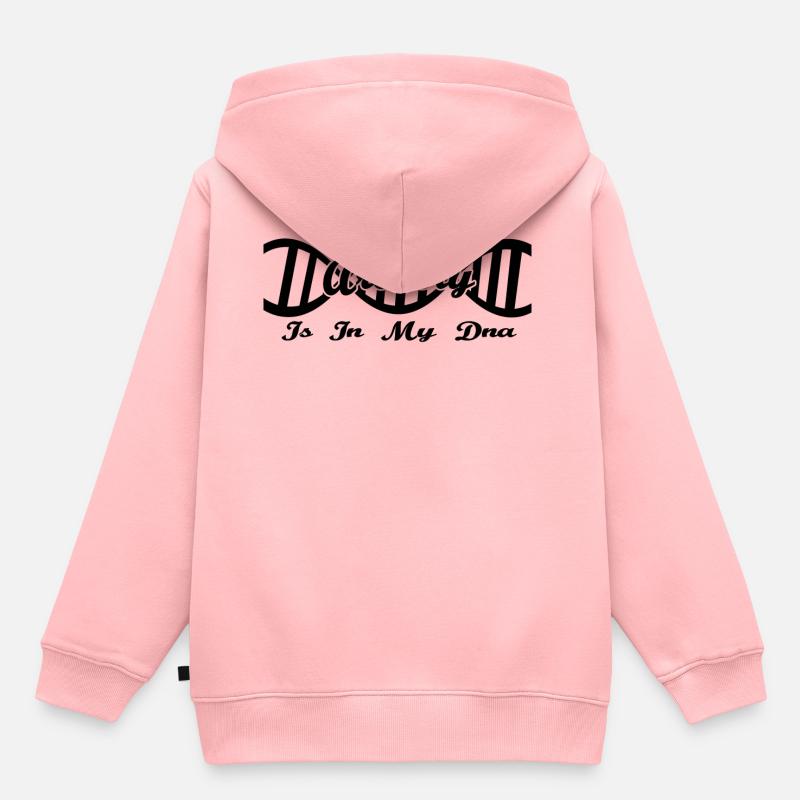 Dna dns evolution gift hobby Archery - Kids Premium Organic Hoodie - rose