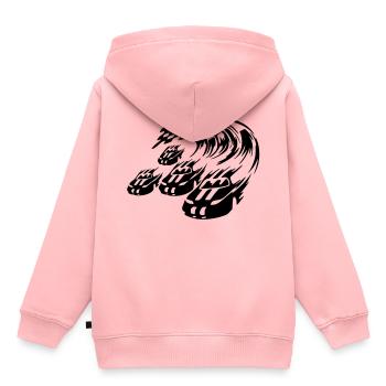 car rally - Kids Premium Organic Hoodie - rose - Back - AI Model Kid Female (0cm)
