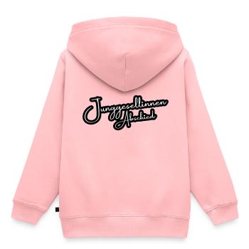Junggesellinnen Abschied Herz - Kinder Premium Organic Hoodie - Rosa - Hinten - AI Model Kid Female (0cm)