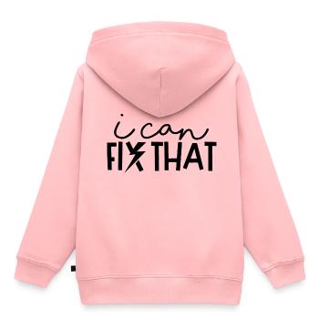Correction de cette citation ironique Tension de - Sweat Premium à capuche enfant bio - rose - Dos - AI Model Kid Female (0cm)