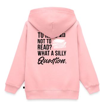professeur - Sweat Premium à capuche enfant bio - rose - Dos - AI Model Kid Female (0cm)