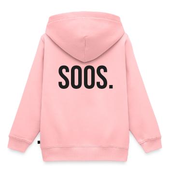 Simple SOOS - Kids Premium Organic Hoodie - rose - Back - AI Model Kid Female (0cm)