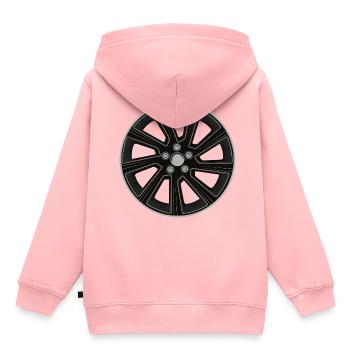 Rim Wheel Rim Tuning Wheel Tire Motorsport - Kids Premium Organic Hoodie - rose - Back - AI Model Kid Female (0cm)
