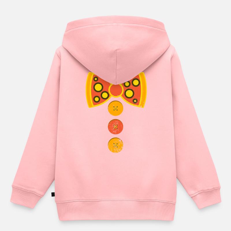Carnaval, carnaval de clown - Sweat Premium à capuche enfant bio - rose