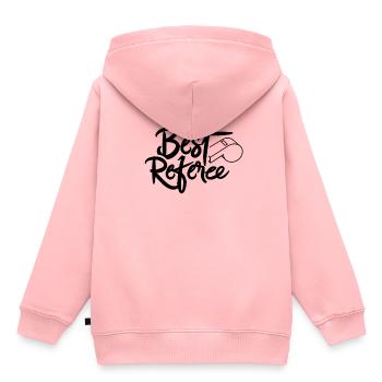 Best Referee Referee Referee Team - Kids Premium Organic Hoodie - rose - Back - AI Model Kid Female (0cm)