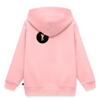 Golf Golf Golfer Golf ball - Kids Premium Organic Hoodie - rose - Back - AI Model Kid Female (0cm)