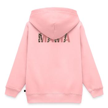 Mamma - Kinder Premium Organic Hoodie - Rosa - Hinten - AI Model Kid Female (0cm)