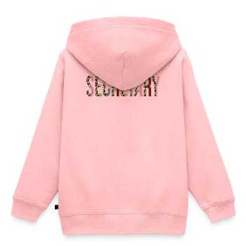 Secretary - Kids Premium Organic Hoodie - rose - Back - AI Model Kid Female (0cm)
