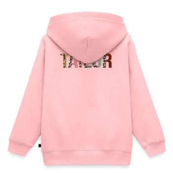 Tailleur - Sweat Premium à capuche enfant bio - rose - Dos - AI Model Kid Female (0cm)