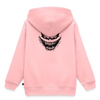 Halloween Costume Horror Devilish Face in Red - Kids Premium Organic Hoodie - rose - Back - AI Model Kid Female (0cm)