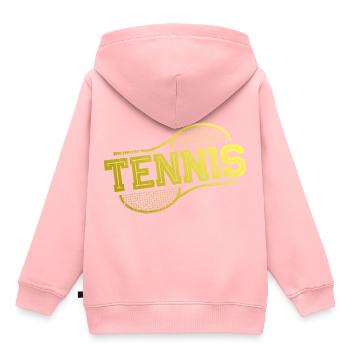 Tennis Sport Tennis Racket - Kids Premium Organic Hoodie - rose - Back - AI Model Kid Female (0cm)