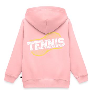 Tennis Sport Tennis Racket - Kids Premium Organic Hoodie - rose - Back - AI Model Kid Female (0cm)