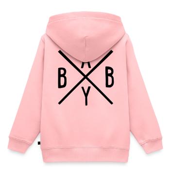 INFANT - Kids Premium Organic Hoodie - rose - Back - AI Model Kid Female (0cm)