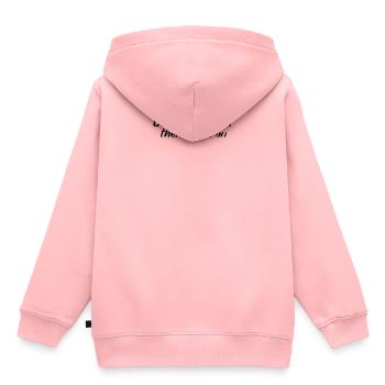 Randonnée - L’aventure est là-bas, la randonnée - Sweat Premium à capuche enfant bio - rose - Dos - AI Model Kid Female (0cm)
