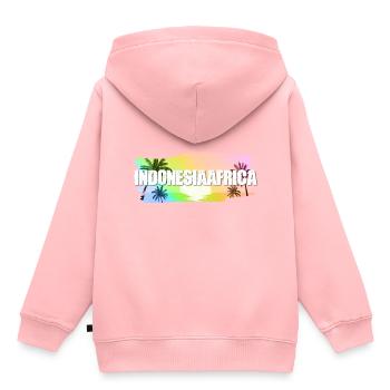 Indonesia - Kids Premium Organic Hoodie - rose - Back - AI Model Kid Female (0cm)