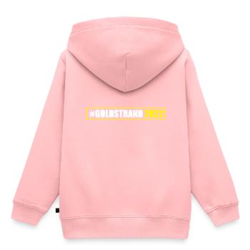 Sables d’Or 2022 - Sweat Premium à capuche enfant bio - rose - Dos - AI Model Kid Female (0cm)