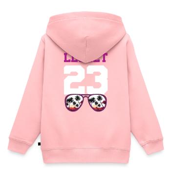 Lloret De Mar 23 Trikot 2023 - Kinder Premium Organic Hoodie - Rosa - Hinten - AI Model Kid Female (0cm)