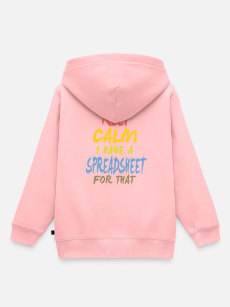 Keep Calm I Have A Table For This - Kids Premium Organic Hoodie - rose