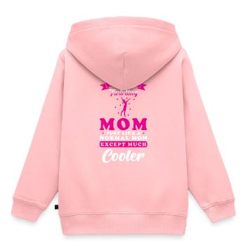 Twirling Mom Sport Twirl - Kids Premium Organic Hoodie - rose - Back - AI Model Kid Female (0cm)