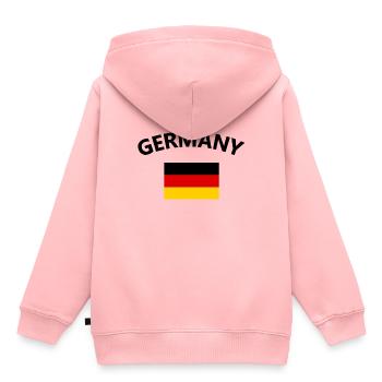 Germany Fan - Kids Premium Organic Hoodie - rose - Back - AI Model Kid Female (0cm)