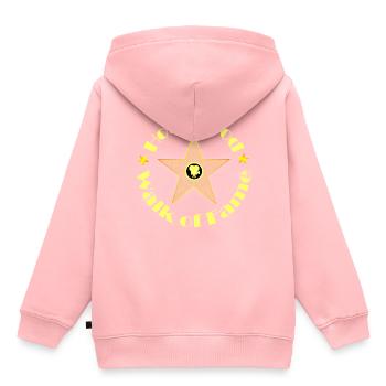 Hollywood - Sweat Premium à capuche enfant bio - rose - Dos - AI Model Kid Female (0cm)