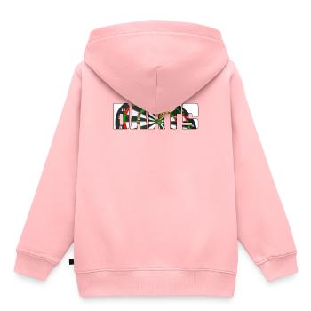 Dard - Sweat Premium à capuche enfant bio - rose - Dos - AI Model Kid Female (0cm)