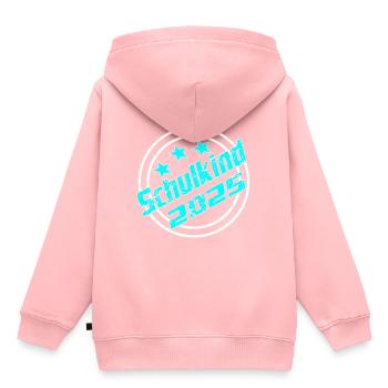 Schulkind 2025 Schulanfang Grundschule Kind - Kinder Premium Organic Hoodie - Rosa - Hinten - AI Model Kid Female (0cm)