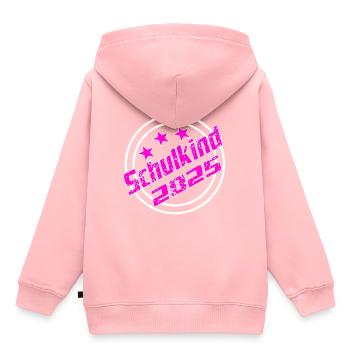 Schulkind 2025 Schulanfang Grundschule Kind - Kinder Premium Organic Hoodie - Rosa - Hinten - AI Model Kid Female (0cm)