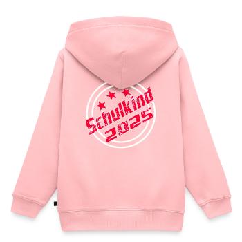 Schulkind 2025 Schulanfang Grundschule Kind - Kinder Premium Organic Hoodie - Rosa - Hinten - AI Model Kid Female (0cm)