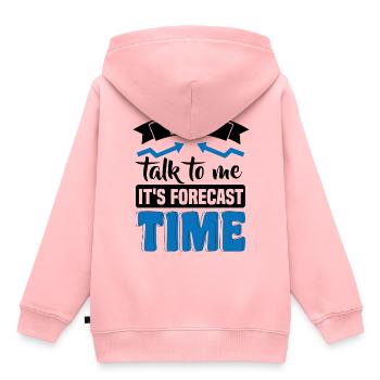 Budget Forecast Controlling Buchaltung Accounting - Kinder Premium Organic Hoodie - Rosa - Hinten - AI Model Kid Female (0cm)