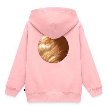 Venus, Planet des Jahres 2018 - Kinder Premium Organic Hoodie - Rosa - Hinten - AI Model Kid Female (0cm)