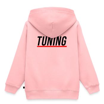 TUNING - Idée cadeau cadeau de tuning voiture - Sweat Premium à capuche enfant bio - rose - Dos - AI Model Kid Female (0cm)