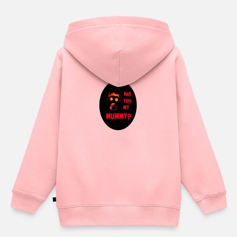Tu es ma maman - Sweat Premium à capuche enfant bio - rose