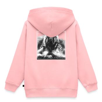 Greyhorse Reining Edition with EM Photography - Kids Premium Organic Hoodie - rose - Back - AI Model Kid Female (0cm)