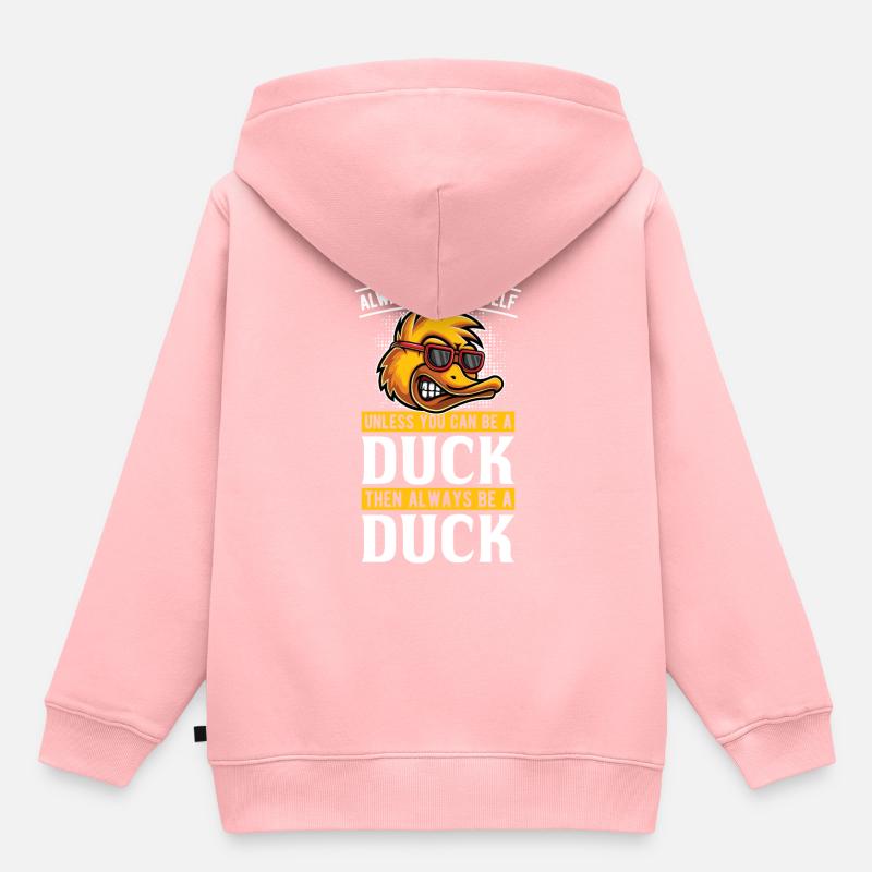 Sei Immer Du Selbst, Es Sei Denn, Du Kannst Eine - Kinder Premium Organic Hoodie - Rosa