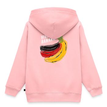 Bananenrepublik Deutschland - Kinder Premium Organic Hoodie - Rosa - Hinten - AI Model Kid Female (0cm)