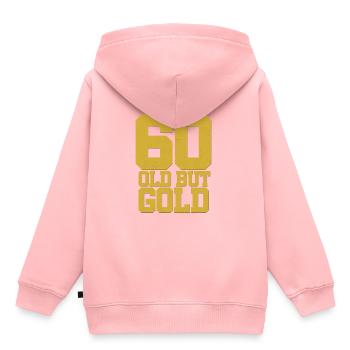 Birthday Year of birth Age Celebrate Party Round - Kids Premium Organic Hoodie - rose - Back - AI Model Kid Female (0cm)