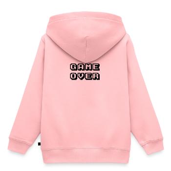 Arcade Game Over Black - Kids Premium Organic Hoodie - rose - Back - AI Model Kid Female (0cm)
