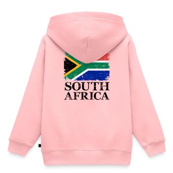 South Africa - Kids Premium Organic Hoodie - rose - Back - AI Model Kid Female (0cm)