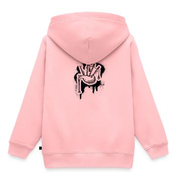 Bagpipes Bagpipes Bagpipe - Kids Premium Organic Hoodie - rose - Back - AI Model Kid Female (0cm)