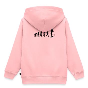 Double bass Double bass player Double bass player - Kids Premium Organic Hoodie - rose - Back - AI Model Kid Female (0cm)