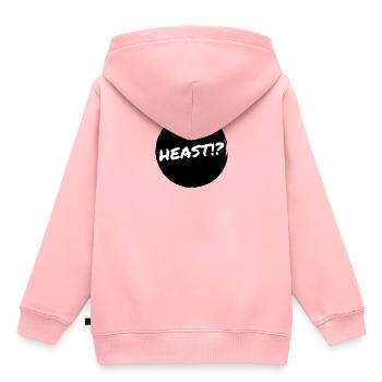 Heast dialecte disant orig. "Entendez-vous" à Vienne - Sweat Premium à capuche enfant bio - rose - Dos - AI Model Kid Female (0cm)